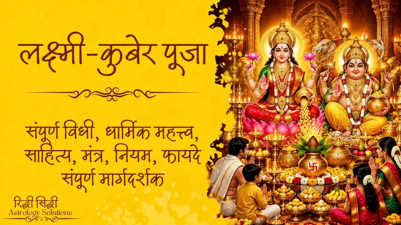 Lakshmi Kubera Puja