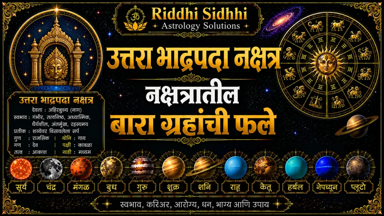 Uttara Bhadrapada Nakshatra