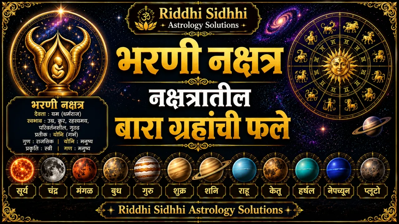 Bharani Nakshatra