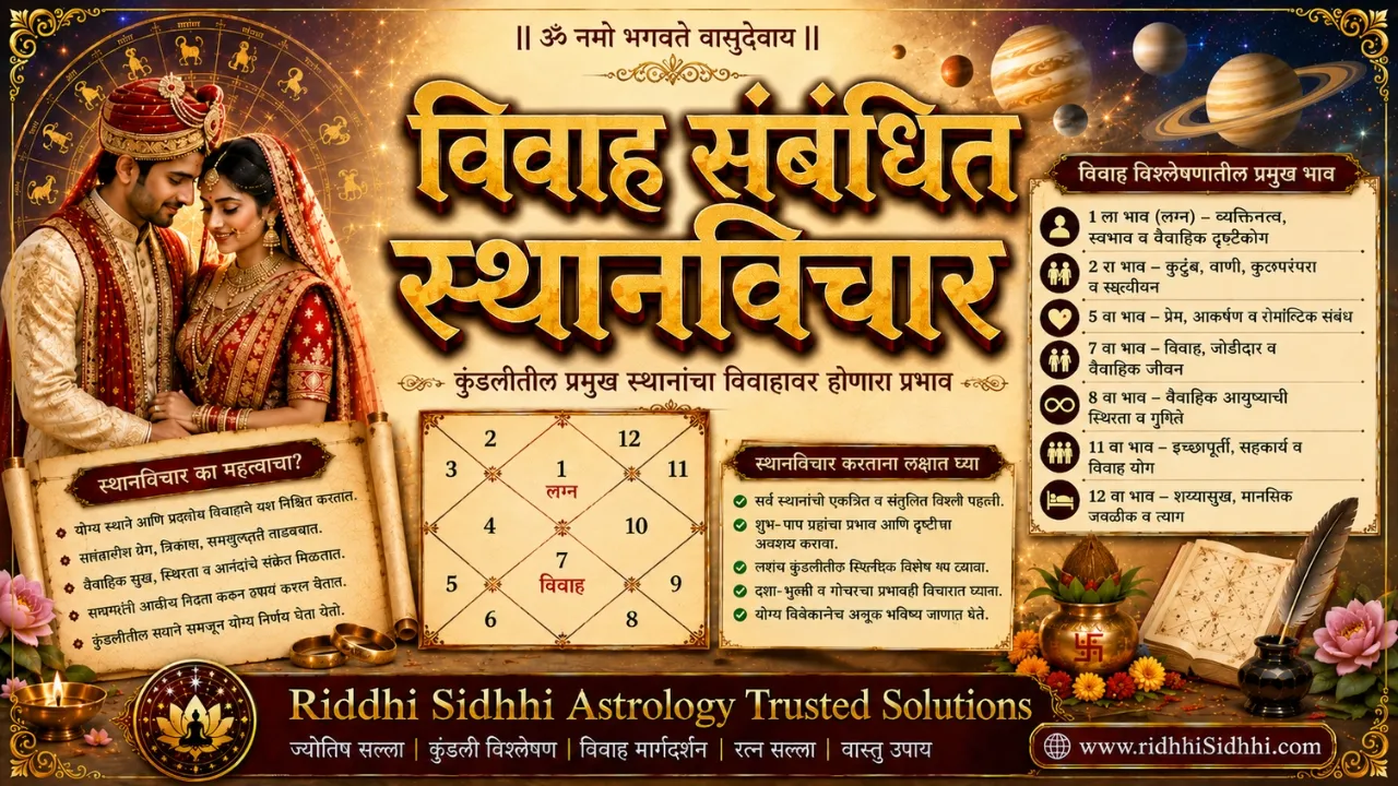 Marriage Houses in Astrology