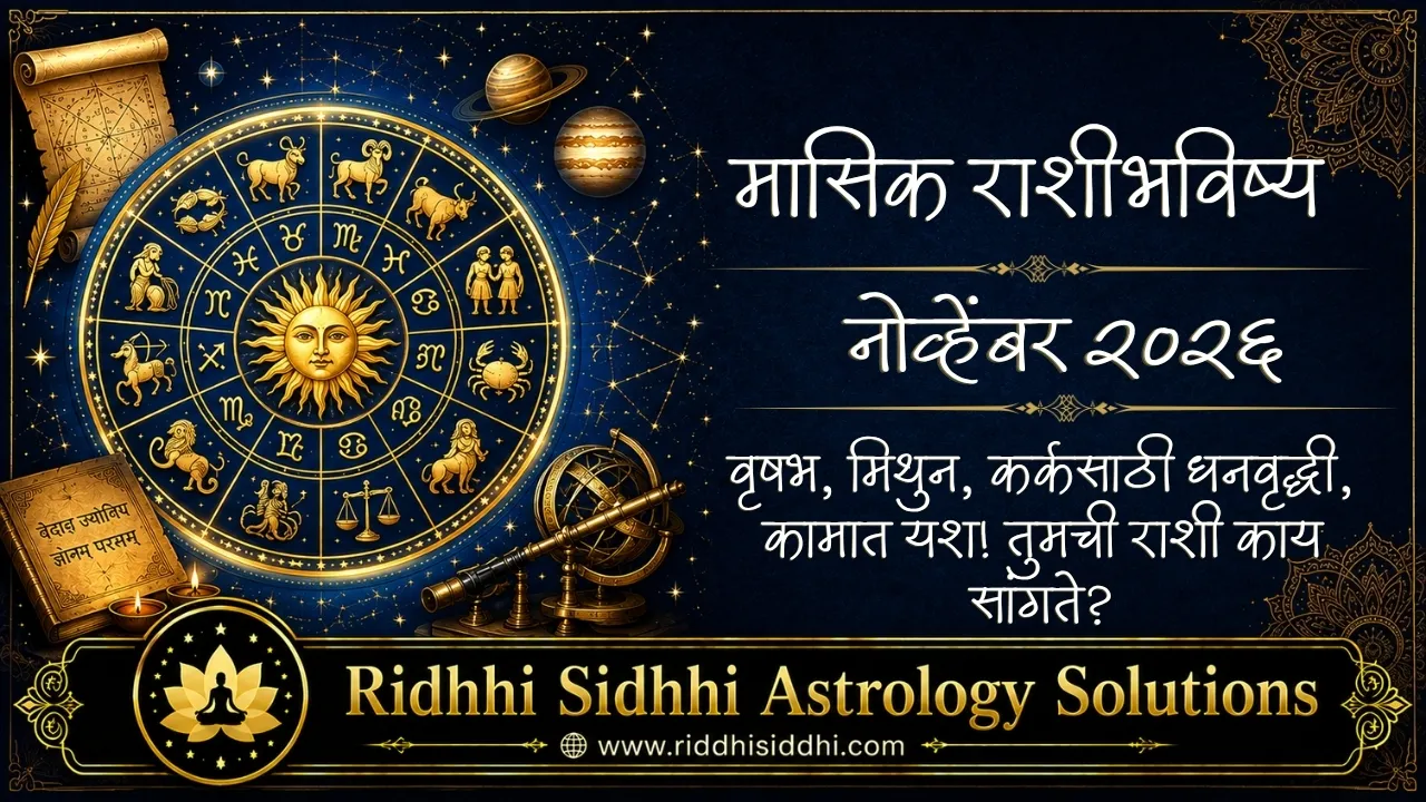Monthly Horoscope November 2026